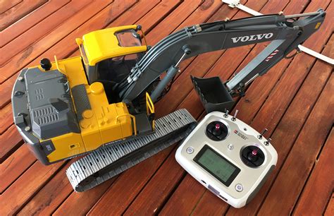 volvo mini excavator toy|remote control volvo excavator.